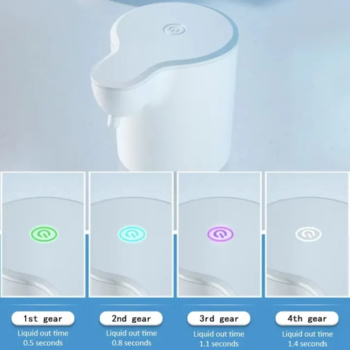 350ML%20Touchless%20Liquid%20Soap%20Dispenser%20Foam%20USB%20Rechargeable%20Foam%20Hand%20Washer%20Machine%20Bathroom%20Smart%20Infrared%20SensorSoapDispenser%20-%20Image%204