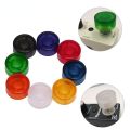 10Pcs/pack 2.5cm Electric Guitar Effect Pedal Foot Nail Cap Amplifiers Candy Color Foot Switch Toppers Knob Accessories. 