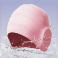 Waterproof Swimming Cap - High Elasticity, Ears Protection, Silicone Diving Cap for Enhanced Comfort and Durability. 