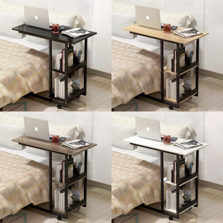 Laptop Side table with fixed Height, Laptop Table, Computer Table, Gaming Table, Study Table, Tables, Storage Shelves available in 8 colors Combinations, Modern Computer Table, Writing Table, Study Table, Bed Table, Sofa Table