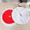High-Quality Creative Christmas Tree Skirt 38/40cm Christmas Trees Foot Carpet Skirts Mat New Year Home Party Supplies.