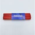 Yokomo carpenter pencil No. 07-13001 size 7 inch (1 dozen/12 sticks) wooden writing pencil craft carpenter pencil. 