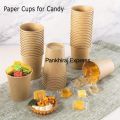 50 pcs Single wall paper cups 120ml One Time Cups. 