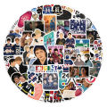 60/120Pcs Heated Rivalry Stickers Hockey  DIY Stickers Scrapbooking Phone Luggage Skateboard Vinyl  Waterproof  Decals. 