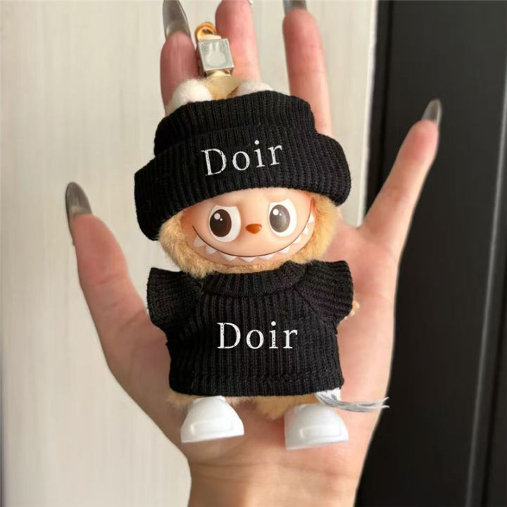 15%2017cm%204.0%20The%20Monsters%20Pin%20Love%20Series%20For%20Labubu%20Doll%20Luxury%20Knit%20Outfit%20Clothes%20Fashion%20Sweater%20Clothing%20Hat%20Shoes%20Set%20-%20Image%202