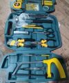 Hand Tools Box Set 27 In 1 | 27 In 1 Multipurpose Tool Set With Portable Carry Box | Multifunctional 27 Pieces Home Essential Tool Kit. 