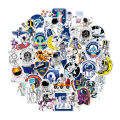 100Pcs NASA Graffiti Stickers Water Bottle Laptop Phone Bicycle Luggage Case Skateboard Children Adult Sticker. 