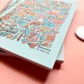 Student Life Doodle A4 Spiral Notebook | School Notebook | Spiral Notebooks | Laminated Card Spiral Book | 200 Pages Notebook | University Notebook | Spiral Bind Copy | Writing Notebook Subjects | Subject Notebook | Best Notebook. 