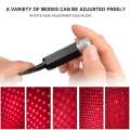 Universal LED Car Roof Star Night Lights| Mini LED Red Starry Sky Projector Night Light| Romantic Led Projection Atmosphere Star Light| Interior Ambient Galaxy Star Lamp Decoration Light| Portable Laser Light for Roof Lighting of Auto, Car, Truck, Room. 
