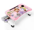 Premium Quality - waterproof Printing Foldable and Portable Multi-Favorable Laptop and writing Table Stand-Study Table-Bed Table. 