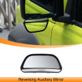 Car Blind Spot Mirror Reversing Auxiliary Wide Angle Mirror for Jeep Wrangler TJ JK JL JT for Suzuki Jimny 1997-2025 Accessories. 