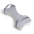 Multifunctional leg clamp pillow soft slow rebound memory cotton sleep pad foot pillow to maintain leg knee and hip curves. 