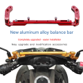 Universal Motorcycle Cross Bar Balance Bar Multi-angle Adjustment Mounting Extension Bracket Multi-Purpose for PCX/ADV/Nmax/Xmax.