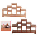 1Pcs Doll House Simulation Bogu Frame Model Miniature Living Room Storage Rack Display Cabinet Ornaments DIY Accessories.
