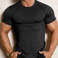 New Tight Sport T-Shirt Quick Drying Fitness Sportswear Short Sleeve Tops Running Training Shirt Summer Compression T-Shirts Men. 