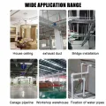 Portable Home Fit Up Metal Plate Nailer Multi-function Wall Fastening Tool Labor-Saving Nail Machine Wall NailsShooting Machine. 