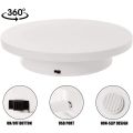 Turntable display 360 rotating display stand free 20cm turntable automatic turntable display stand 14cm weight 3kg turntable display stand product turntable display tray rotating model toy display. 