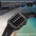 SmartWatch Men Militray Outdoor Sport Fitness Tracker Heart Rate Smart Watch Waterproof New.