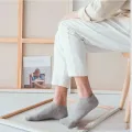 1 pair unisex socks Boat black solid color Comfortable high quality
 Ankle. 