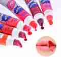 ( Pack of 6 )Waterproof lipstick - Wow Peel Off Lip gloss - Long lasting Lipgloss. 