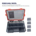 Fishing Tackle Box Large Capacity Waterproof Accessories Hook Storage Lure Bait Tray Storage Lure Bait Organizer Boxes. 
