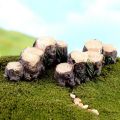 1pc Tree Stump Bridge Model Mini Resin Fairy Garden Miniatures DIY Doll House/ Terrarium/ Succulents/ Micro Landscape Decoration. 