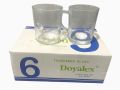 Doyalex 6 Pcs Teacup Set Glass Pack. 
