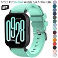 For Redmi Watch 5 Active 5Lite SmartWatch Sport Soft Breathable Band For Redmi Watch 3 Active 3 Lite 22mm Silicone Sports Strap. 