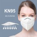 1 Pcs KN95 Mask (BAIKANGNI KN101) Self-Priming Filter & Anti-Particle, Low Respiratory Resistance, Comfortable Fit.. 