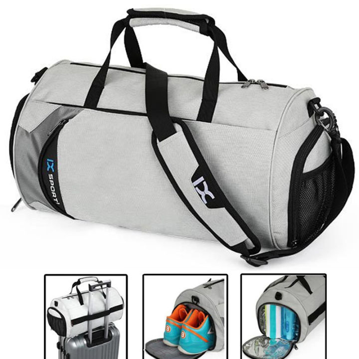 Travel Bag for Men Large Gym Fitness Bag Wet Dry Training Shoes ...