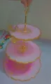 3 tier resin cake stand... 