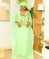 African Attire For Women Abaya Embroidery Plus Size Elegant Party Church Dress.