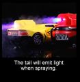 Limit Spray Truck Rc Car For Kids/ Light Water Spraying Remote Control Vehicle In Random Colors Blue Red White, Cool 3D Lighting Smoke Spray Rc Car. 