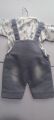 0-12 Months Unisex Baby Dress Jumpsuit Type with Baby Doll. 