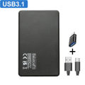 2.5 SSD Enclosure with USB C Adapter, Internal Solid State Drive Case Read SATA to USB3.0 Tool-Free for 2.5 Inch SSD Hard Drive. 