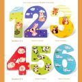 Infant Cognitive Puzzles, Large Letters, Numbers, Early Education Training, Logical Thinking Development, Educational Toys. 