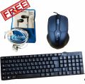 USB keyboard optical mouse with free Mi earphone & otg. 