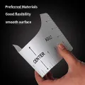 4 Pcs T Shirt Alignment Ruler Transparent Acrylic Alignment Graphics Ruler for Clothes Front Back Measurement Sewing Guide Tool. 