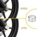 Motorcycle Adjustable Front Axle Nut Bolt Cover Cap for Harley Sportster 883 1200 Dyna VRSCA V Rod 2002-2006 CVO Softail MP-1094.