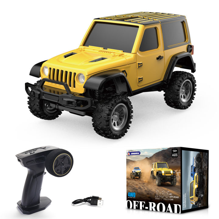 JIABAILE%201/36%20Scale%203601%203602%204WD%20Off-Road%20Mini%20RC%20Crawler%20RTR%202.4G%20Proportional%20Remote%20Control%20SUV%20Car%20Climbing%20Truck%20-%20Image%207
