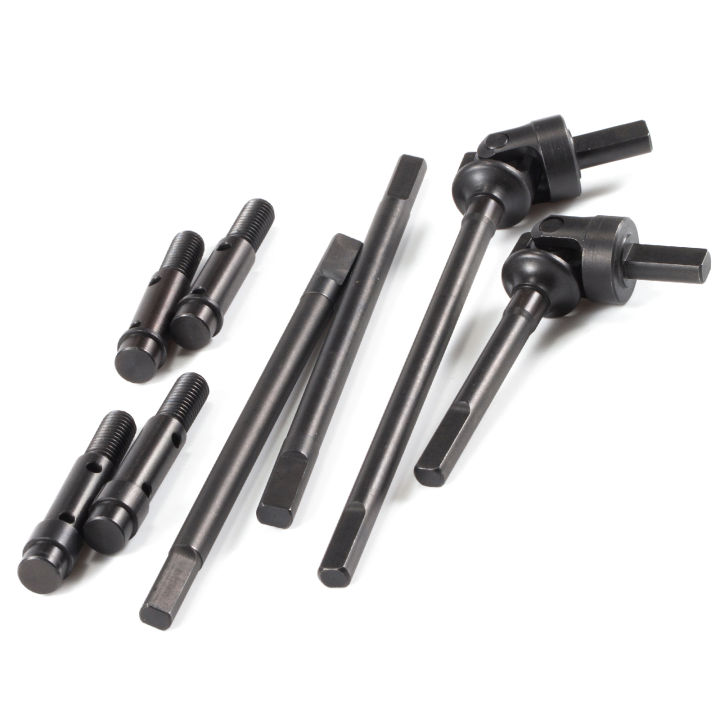 Heat Treated Steel Universal Joint Rear Axle Shafts Portal Stub Shaft for Vanquish F10 Portal Axle Phoenix VRD LCG Chassis