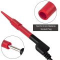 10Pcs 30V Diagnostic Tools Multimeter Test Lead Extention Back Piercing Needle Tip Probes Car Automotive Test Probe Kit 0.7MM. 