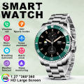 LIGE Original New Smart Watch 100+ Sports Modes IP68 Waterproof 1.27'' HD Screen Bluetooth call smart watchs for men Android IOS.