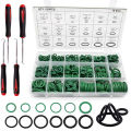 O-Rings Kit Nitrile Rubber Oring Assortment with 4 Hook Set for Various Car Auto Vehicle Repair Plumbing Pressure Washer Air. 