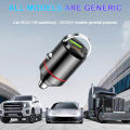 Hidden Car Charger PD30W Mini Pull Ring USB+PD Port Smart Car Charger. 