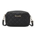 Embroidery Camera Bag 2024 Ladies Bag Christmas New Shoulder Bag Diamond Lattice Crossbody Bag Fashion Bags Female. 