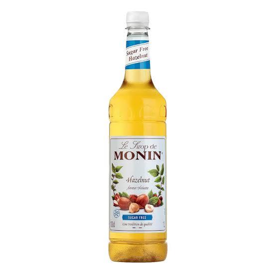 monin sugar free hazelnut syrup 1000ml