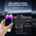 Dual-Clip Car CD Slot Phone Holder Auto Mount 3s Installation & Shockproof for IPhone 15 Pro Max/14/13// . 