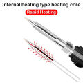 Adjustable Temperature Electric Soldering Iron 220V 110V 60W Welding Solder Rework Station Heat Pencil Tips Repair Tools. 
