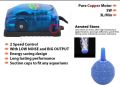 Aquarium Air Pump Double Nozzle with 2 pic air stone with 10 feet air pipe. 